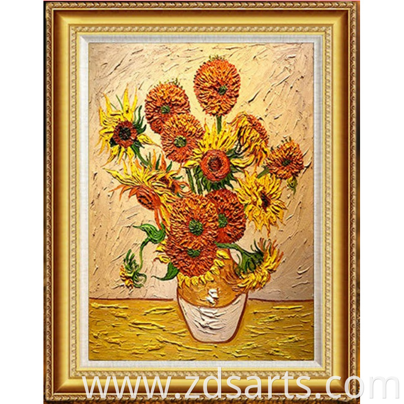 World Famous Painting Sunflower